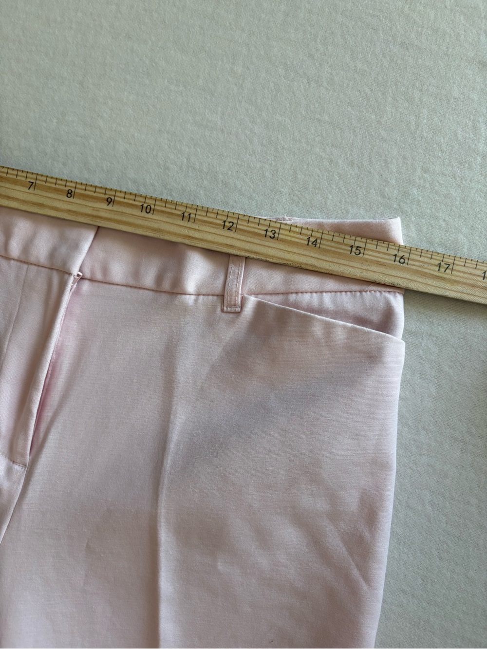 Liz Claiborne Light Pink Men’s Dress Pants - Tailored Straight Leg - Picture 6 of 7